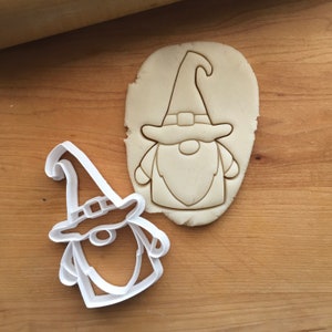 Boy Witch Gnome Cookie Cutter in Multiple Sizes