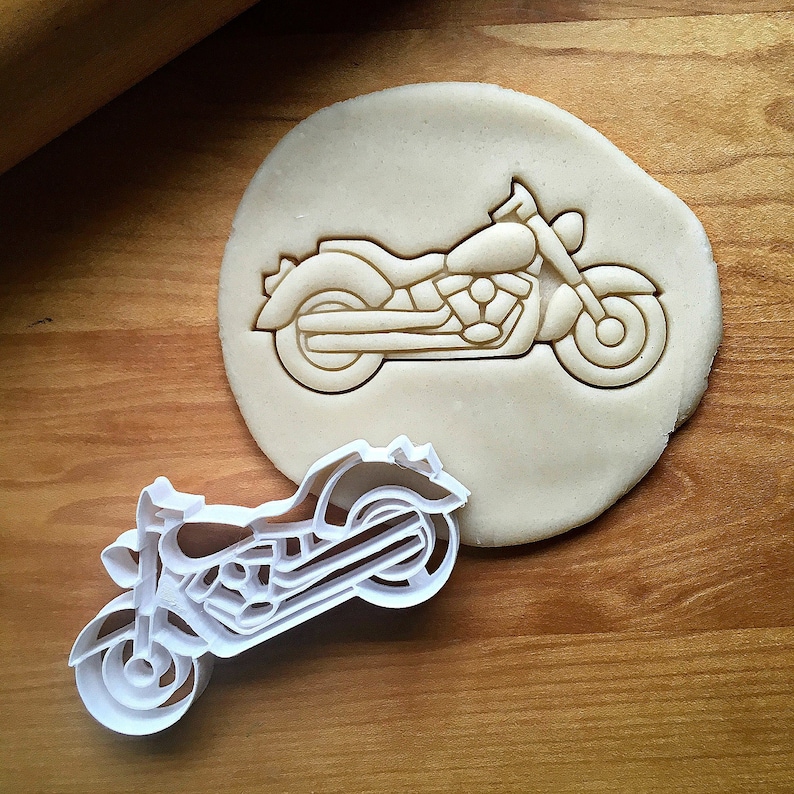 Motorcycle Cookie Cutter/Multi-Size image 1