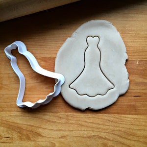 Wedding Dress Cookie Cutter/Multi-Size/Dishwasher Safe Available