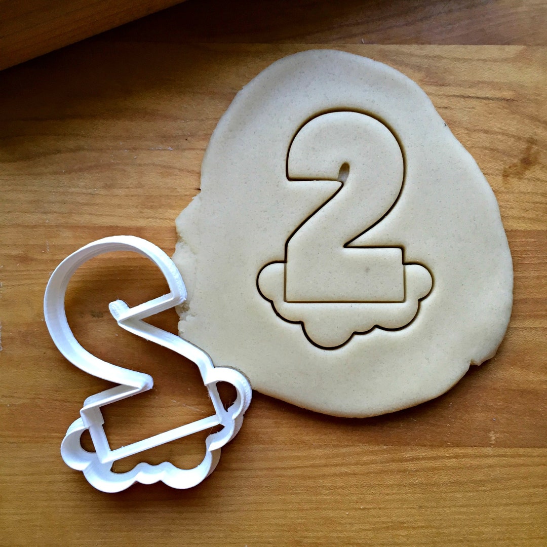 Cloud Number 1 Cookie Cutter/multi-size/dishwasher Safe Available