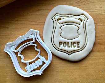 Police Badge Cookie Cutter/Multi-Size