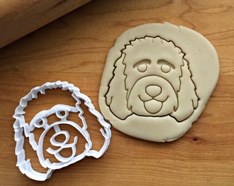 Golden Doodle Dog Cookie Cutter in Multiple Sizes