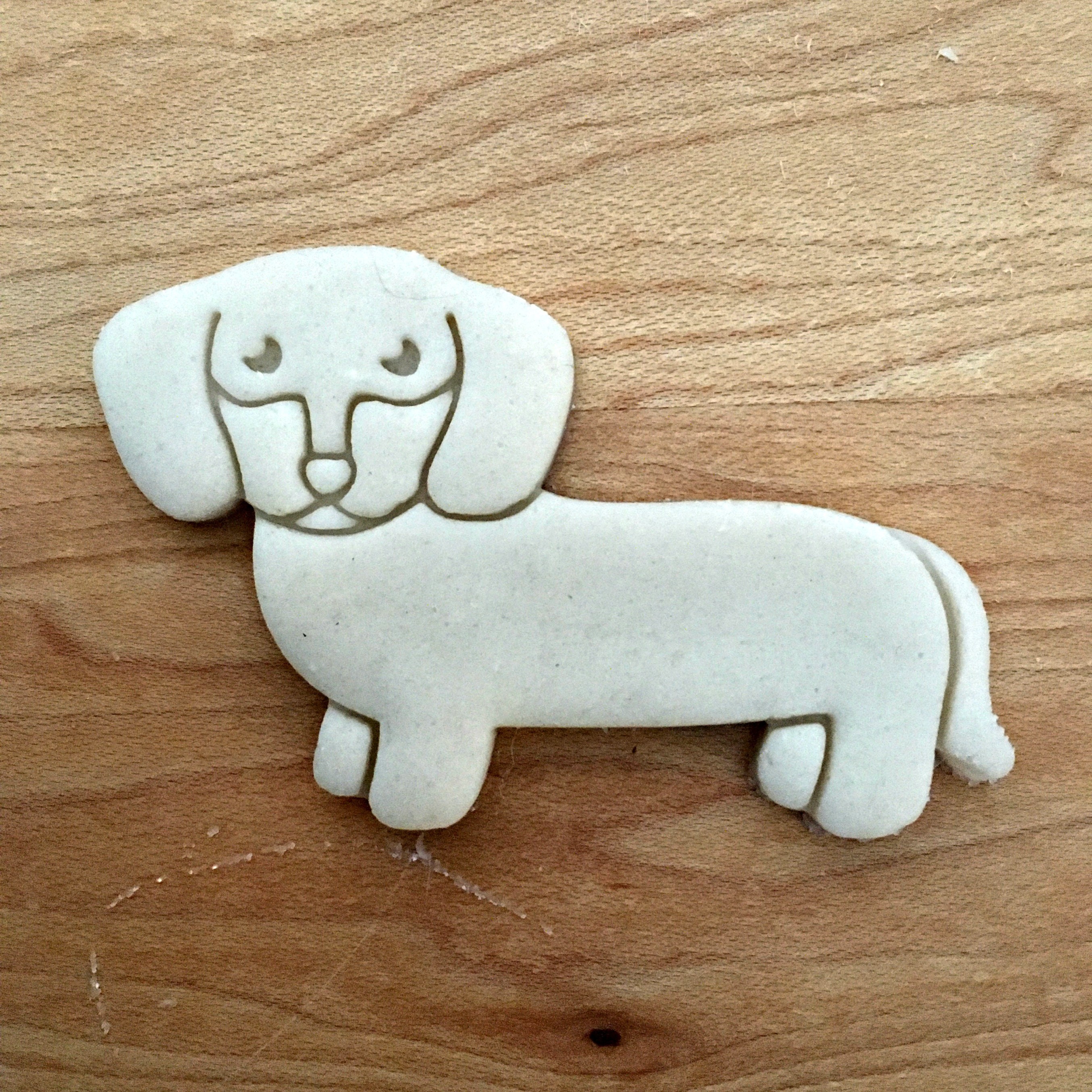 Dachshund/wiener Dog Cookie Cutter/multisize/dishwasher Safe Etsy