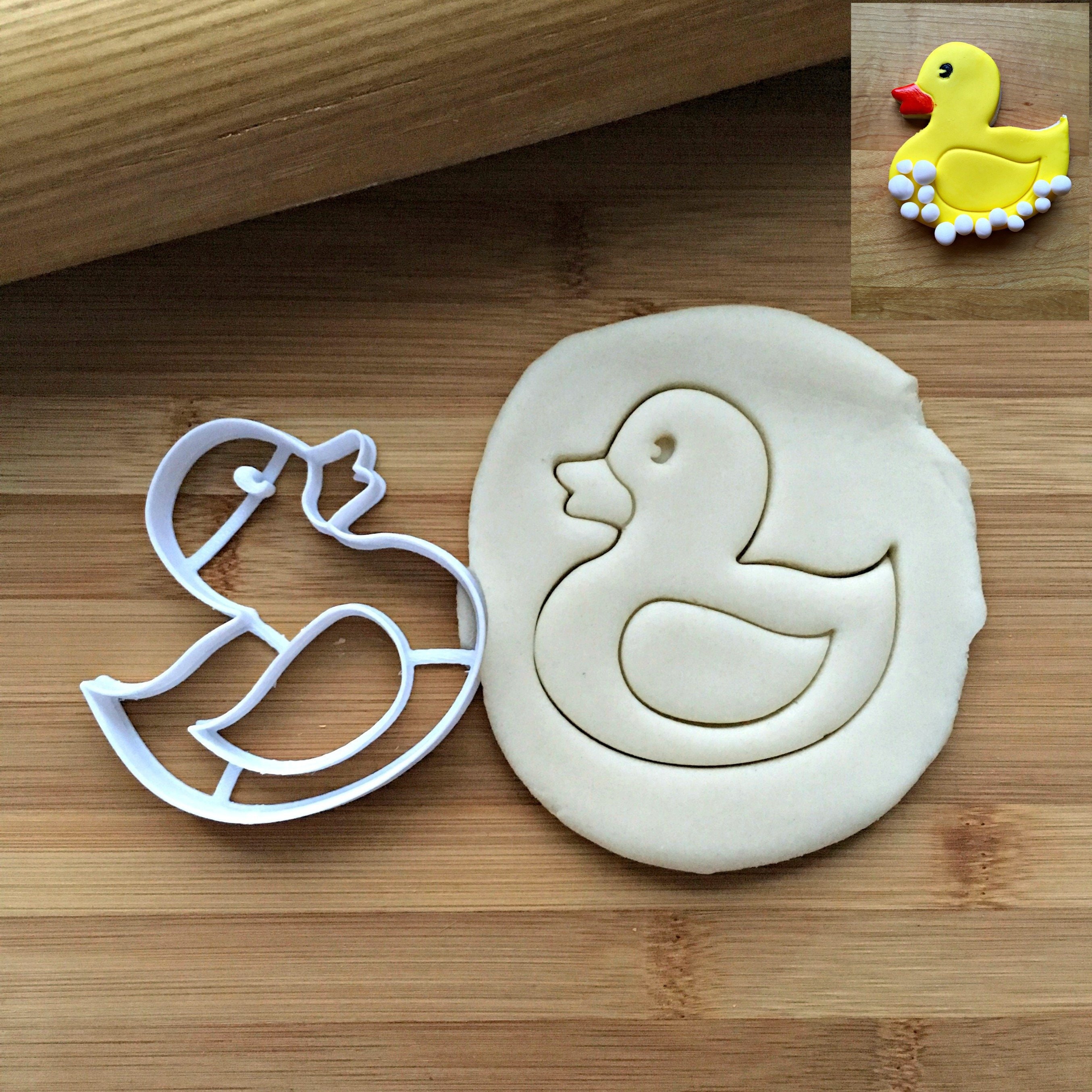 2″/3″/4″/5″ Size 1″ Deep Little Yellow Duck Cookie Cutter 2″/3″/4″/5″ Size 1″ Deep Little Yellow Duck Cookie Cutter