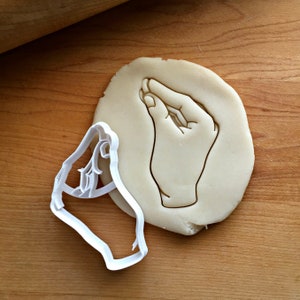Pinched Hand Cookie  Cutter in Multiple Sizes