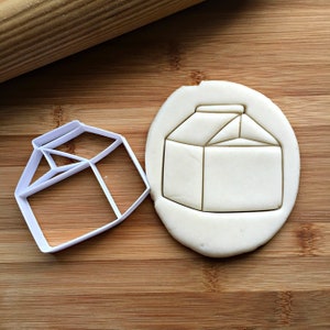 Milk Carton Cookie Cutter in Multiple Sizes