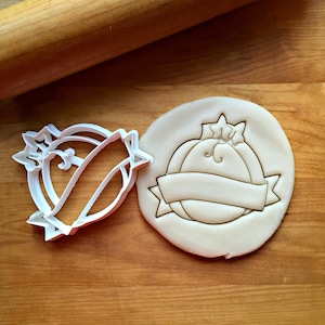 Pumpkin with Banner Cookie Cutter Multi-Size /