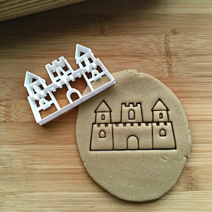 Sand Castle Cookie  Cutter in Multiple Sizes