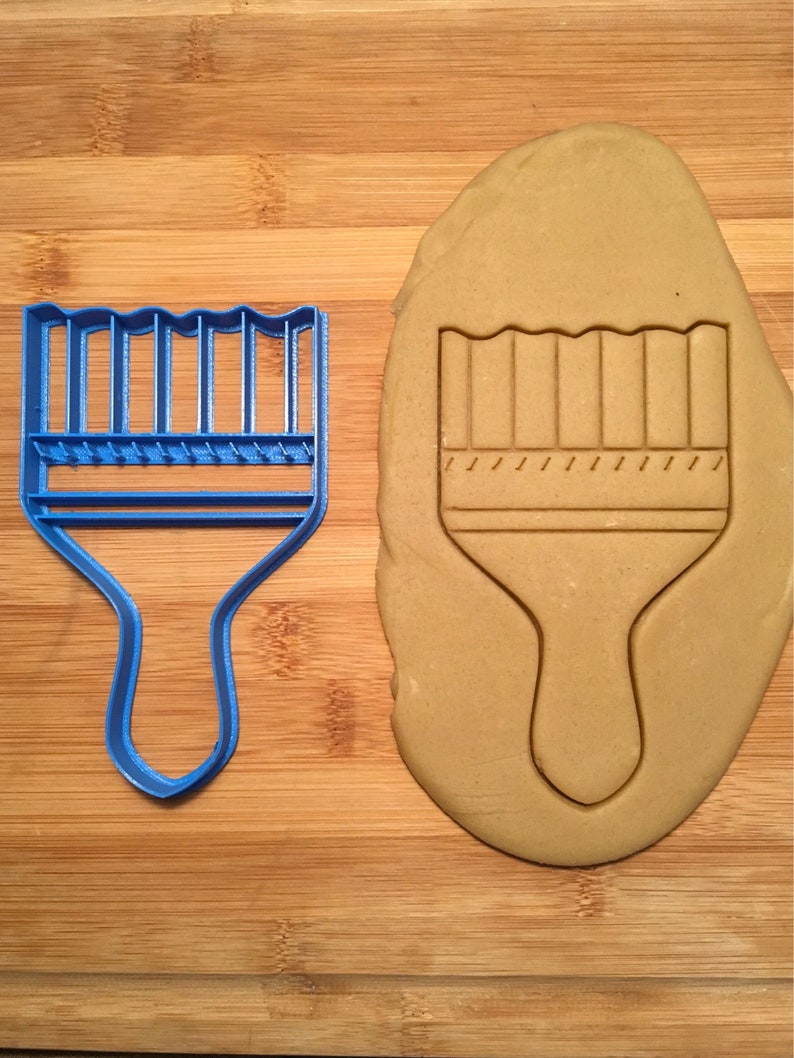 Paint Brush Cookie Cutter/MultiSize/Dishwasher Safe Available Etsy
