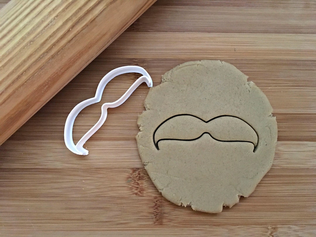Mustache Cutter Mustache V1 Cookie Cutter in Multiple Sizes - Etsy