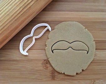 Mustache V1 Cookie  Cutter in Multiple Sizes