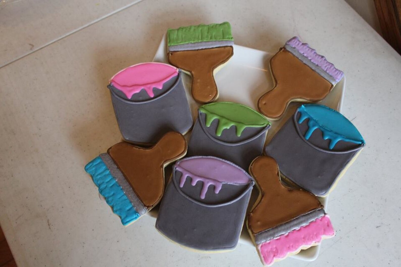 Paint Brush Cookie Cutter/multisize/dishwasher Safe Available Etsy