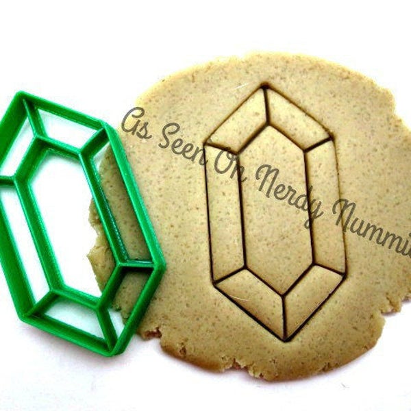 Rupee Gemstone Cookie Cutter/Multi-Size/Dishwasher Safe Available