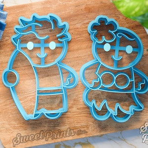 Tropical Gingerbread Boy and Girl Cookie Cutters Multi-Size