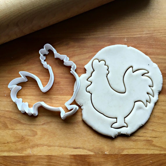 Rooster/Hen/Chicken Cookie Cutter in Multiple Sizes