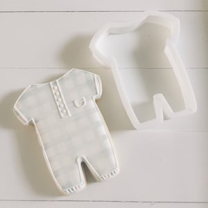 Baby Romper Cookie Cutter in Multiple Sizes