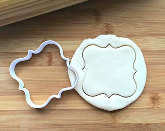 Fancy Nancy Plaque Cookie Cutter/Multi-Size/Dishwasher Safe Available