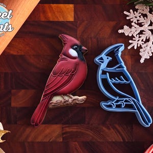 Cardinal Bird Cookie  Cutter in Multiple Sizes