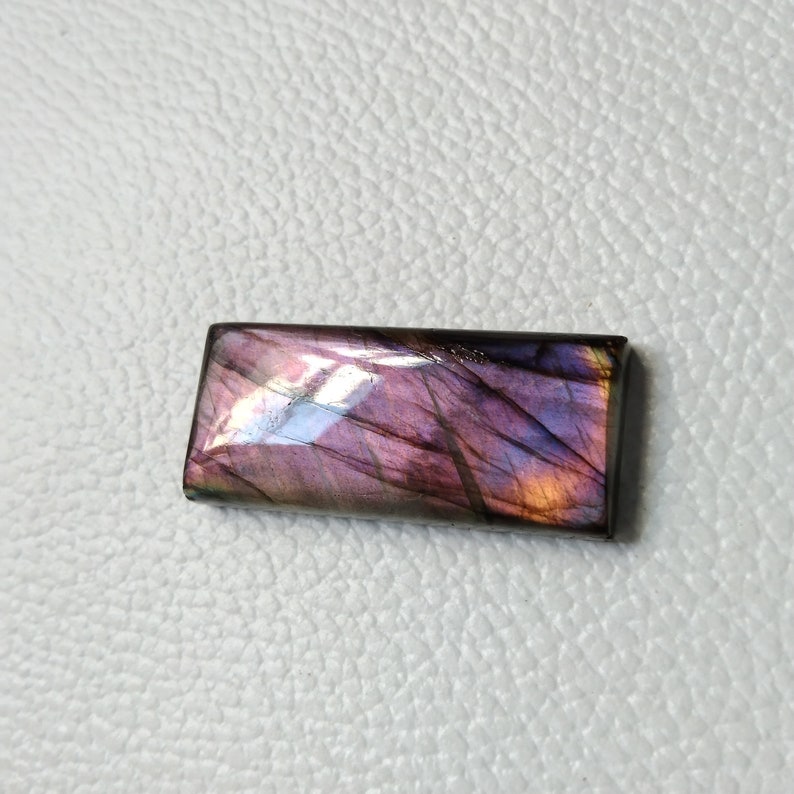 36.60 Ctr Size 35X15X7 MM Natural Purple Labradorite Cabochon Gemstone Best Quality Jewelry Making A-416