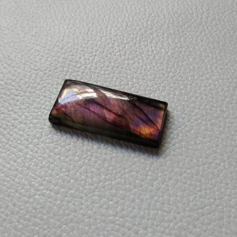 36.60 Ctr Size 35X15X7 MM Natural Purple Labradorite Cabochon Gemstone Best Quality Jewelry Making A-416