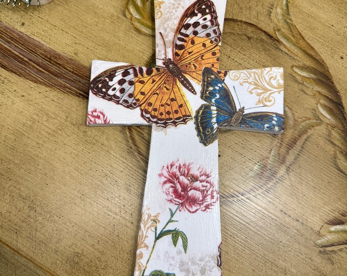 Wooden Wall Cross, Wall Cross, Wooden Cross, hanging cross, cross wall hanging, decorative cross, Wall hanging cross, Cross Christmas gift