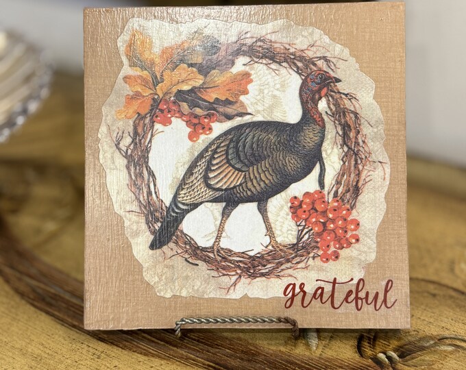 Thanksgiving wall, Thanksgiving sign, wall art, Thanksgiving art, Thanksgiving décor, fall decorations, seasonal, turkey motif,