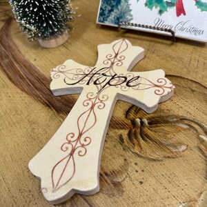 Wooden Cross Chrisitian Decor