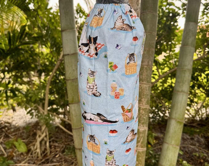 Plastic bag holder grocery bag holder  cat design  cat lover Cat