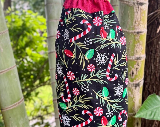 extra-large plastic bag holder teacher gift ideas grocery bag holder secret Santa Christmas design
