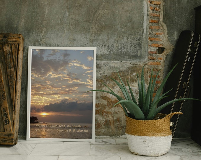 Key West Sunset, Key West Art Sunset, art Key West Sunset, Key West Sun Setting, Key West Digital Art, tropical sunset, Florida wall art
