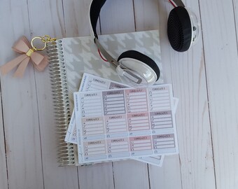 Currently : This week in Music | Functional Planner Stickers