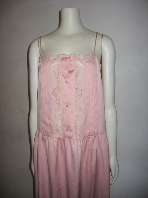 VTG Rosa Puleo-Szole Lily Of France Pink Scallop … - image 4