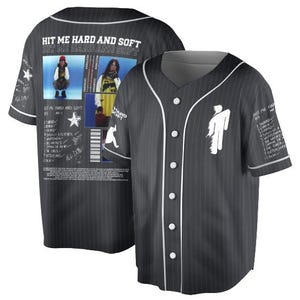 2025 B!ll!e E!l!sh Konzert Jersey - Hit Me Hard and Soft Vintage Jersey