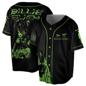 Billie Eilish Jersey - Oversized Konzert Shirt, Fan Merch Geschenk,