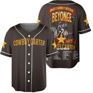 Maillot Cowboy Carter Tour, maillot concert de Beyonce