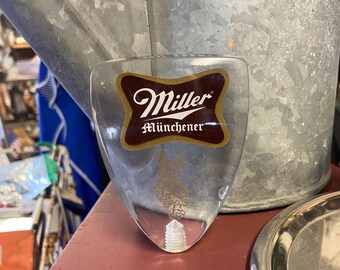 Miller Beer tap handle, acrylic, Munchener