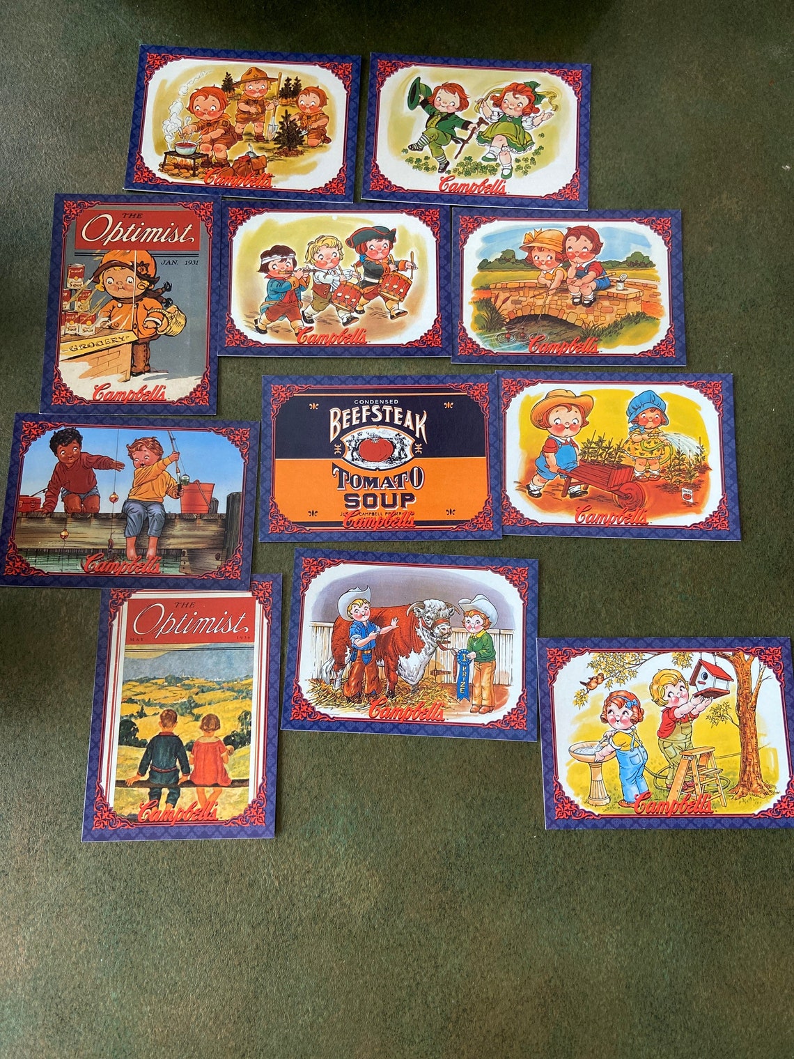 Campbells Soup 72 Campbells Kids Trading Cards Campbells - Etsy