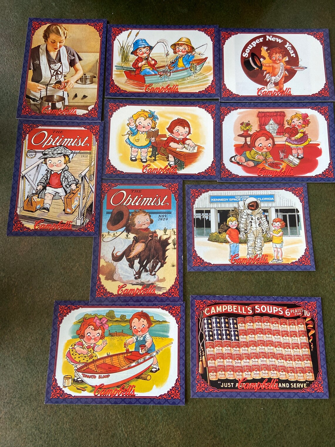 Campbells Soup 72 Campbells Kids Trading Cards Campbells - Etsy