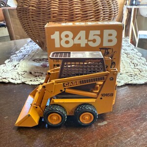 Vintage Case Uni-Loader Diecast-modell | Skala 1:35, Västtyskland