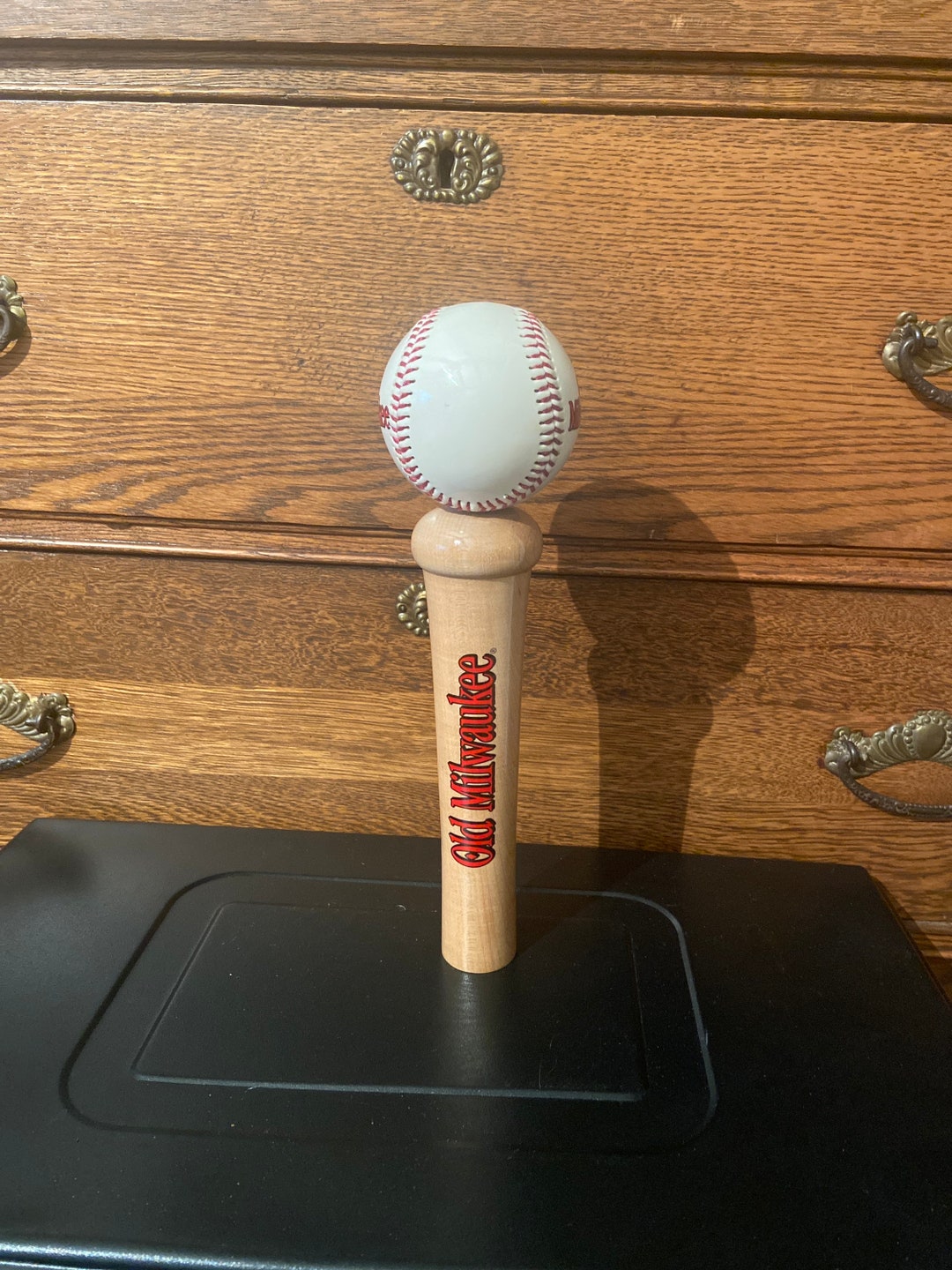 Vintage Old Milwaukee Beer Tap Handle, Baseball Beer Tap Handle Etsy