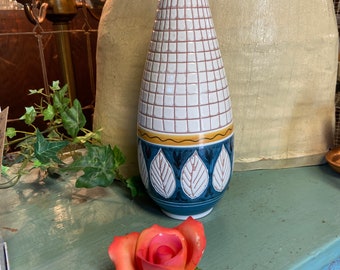 MCM Norway pottery vase, Mother’s Day gift, gardener gift