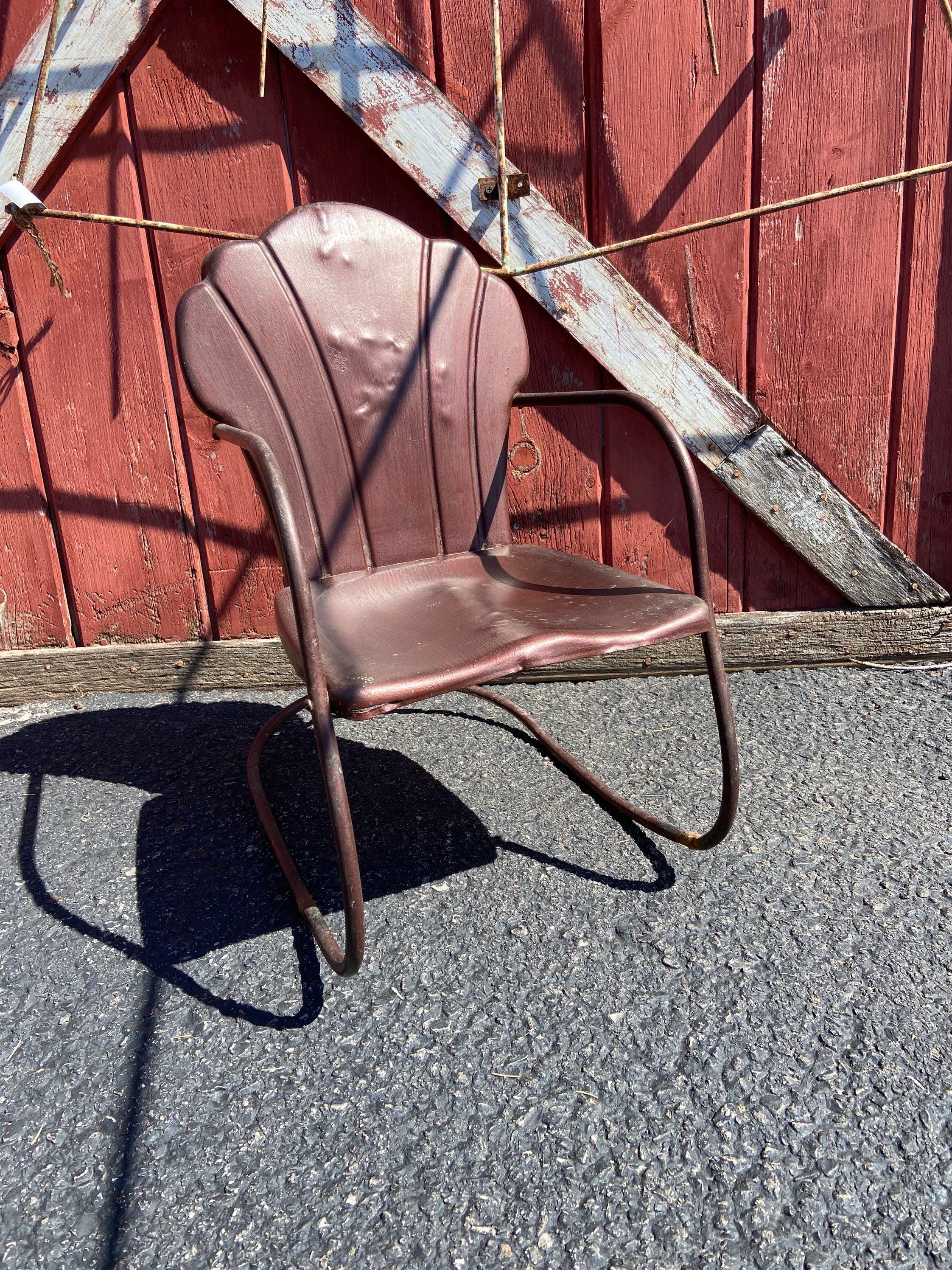 Brown Métal Chair - Etsy Brown Métal Chair - Etsy