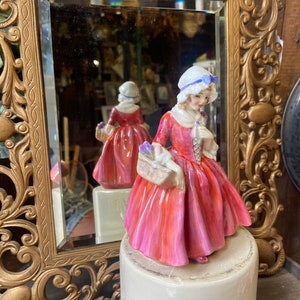 Lavinia Royal Doulton-beeldje, porselein, Royal Doultan-porselein, HN1958 handgeschreven