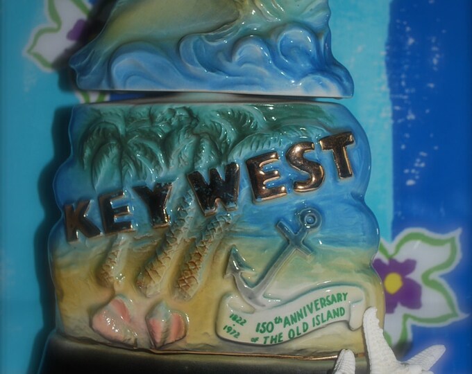 1972 Regal China Jim Beam Key West Liquor Decanter Etsy