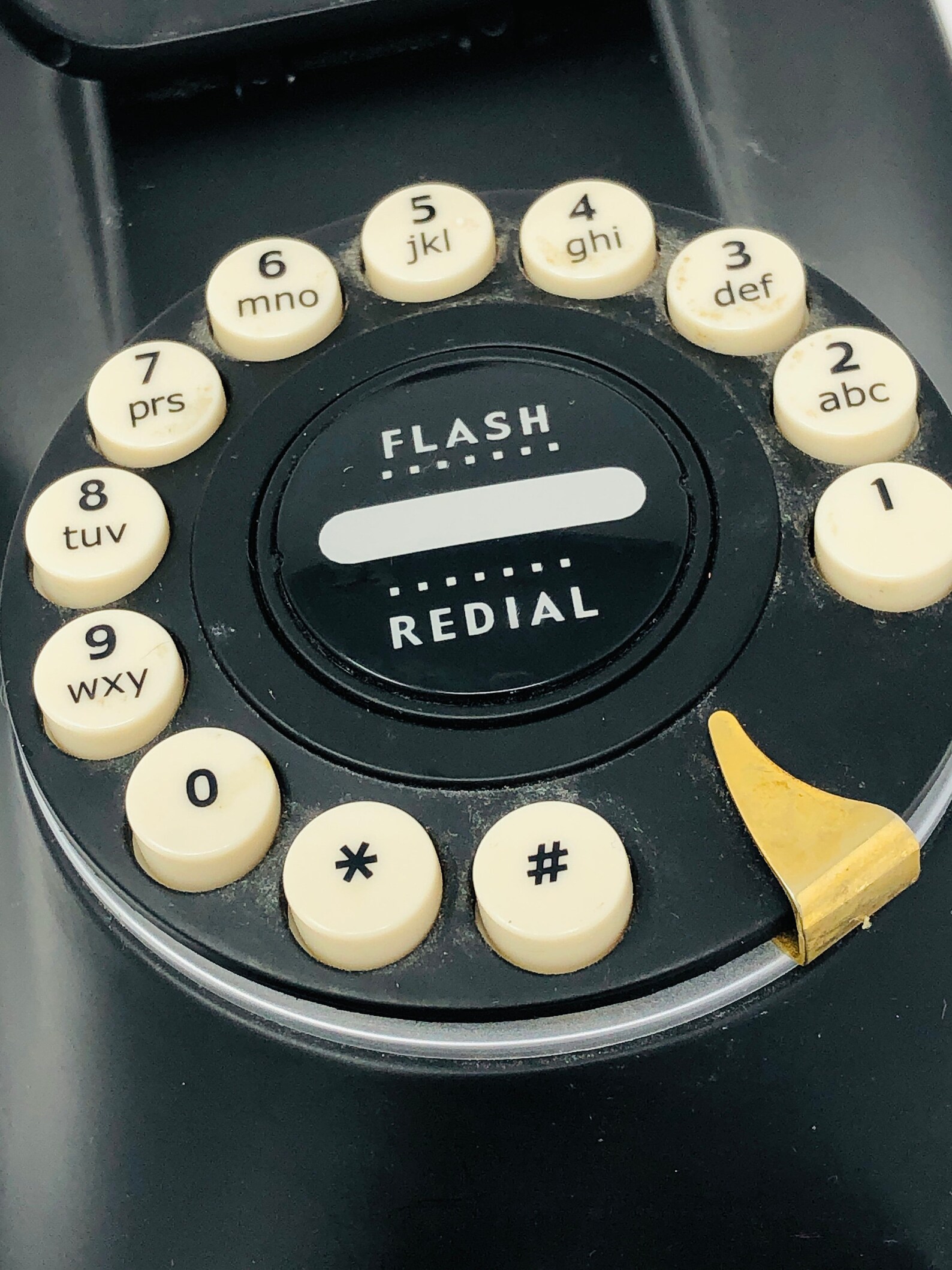 Vintage Pottery Barn Grand Wall Phone Black Retro Telephone Etsy