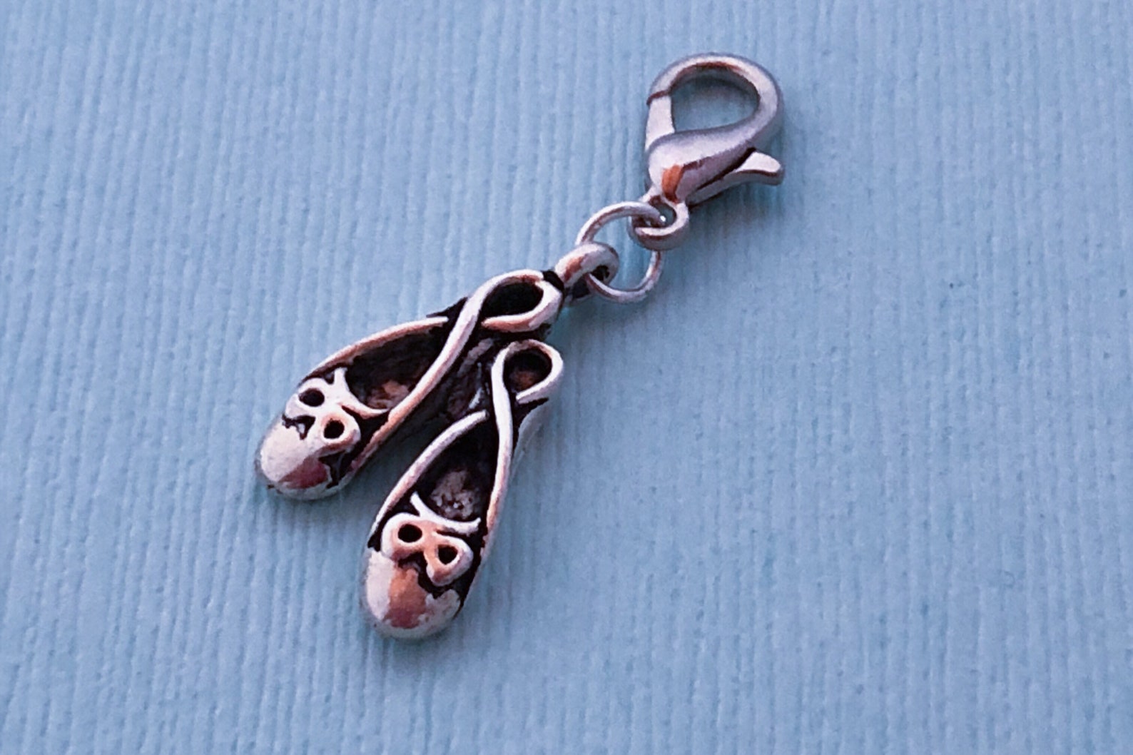 ballet shoes charm, add a charm