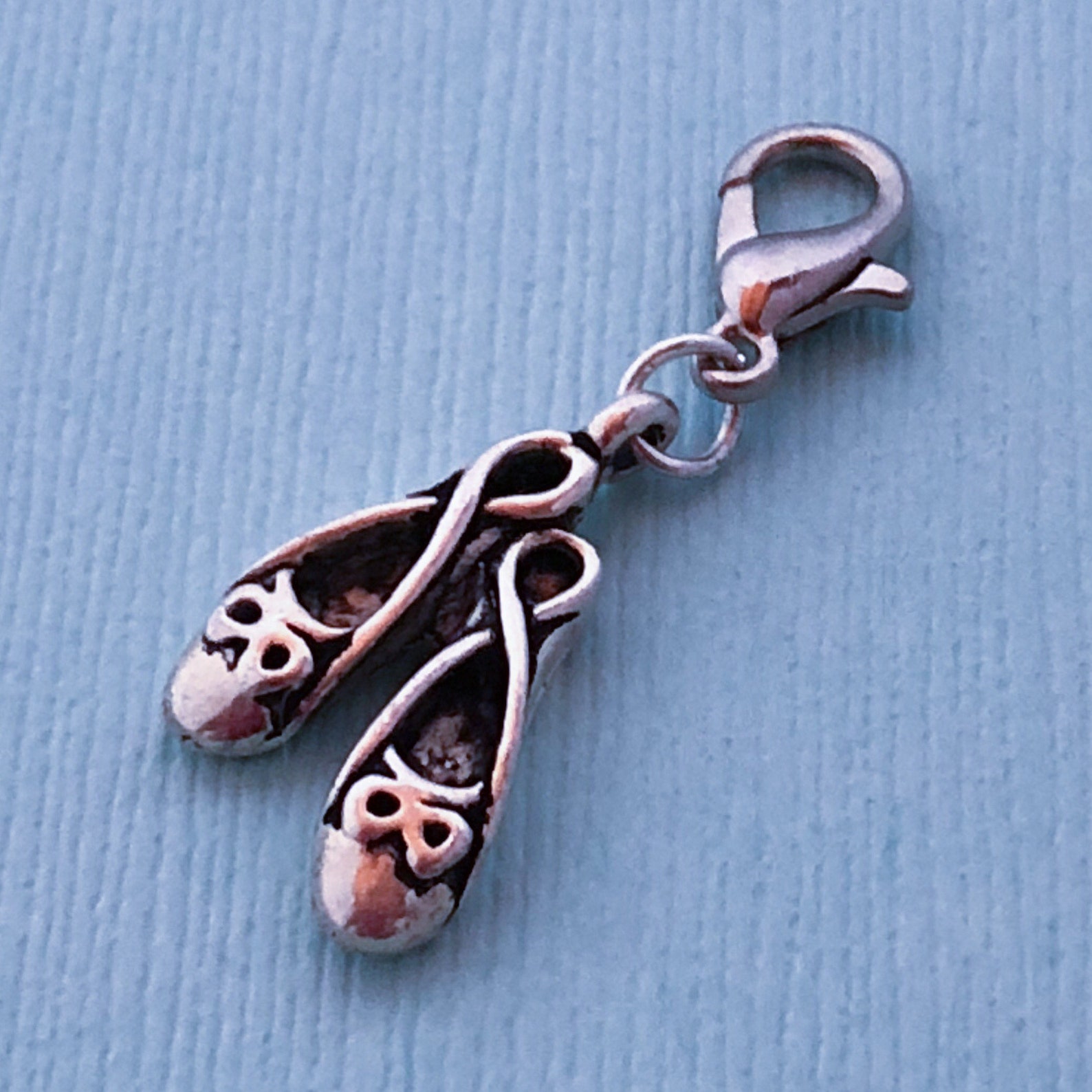 ballet shoes charm, add a charm