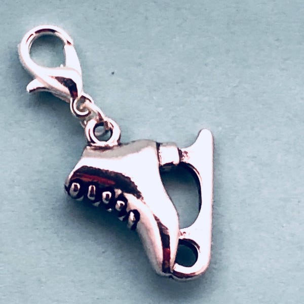 Ice Skate Charm, Add a Charm, Olympic Sport Themed Charm