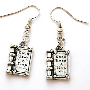 Story Book Earrings, Literature Themed Gift