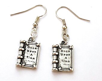 Story Book Earrings, Literature Themed Gift